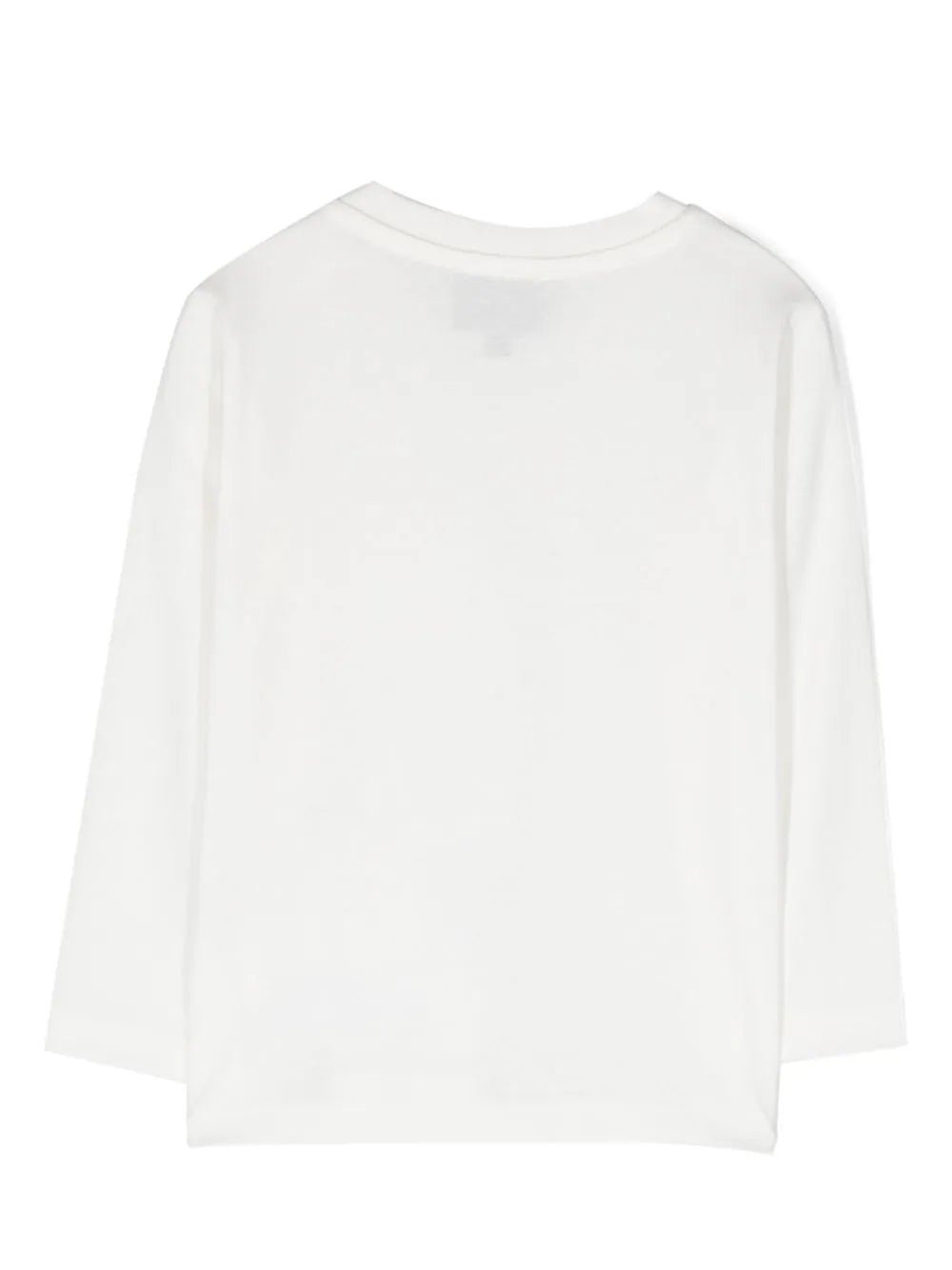 T - SHIRT BIANCA MANICA LUNGA FAY - Angel Luxury