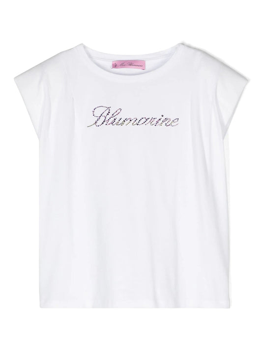 T - SHIRT BIANCA MISS BLUMARINE - Angel Luxury