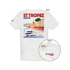 T - SHIRT BIANCA ST.TROPEZ MC2 SAINT BARTH - Angel Luxury