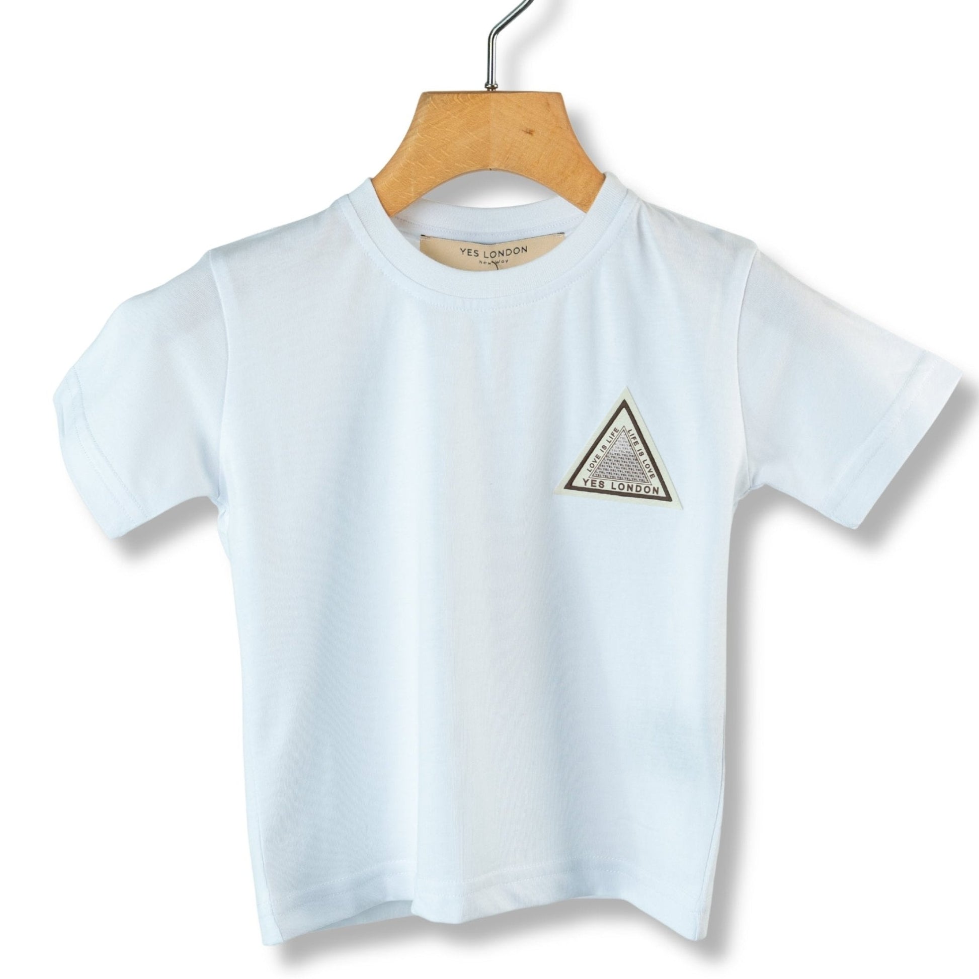 T - SHIRT BIANCA YES LONDON - Angel Luxury