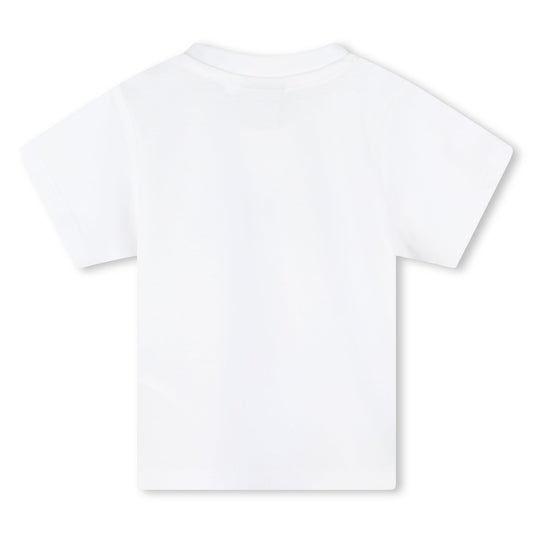 T - SHIRT BIANCA/BLU HUGO BOSS - Angel Luxury