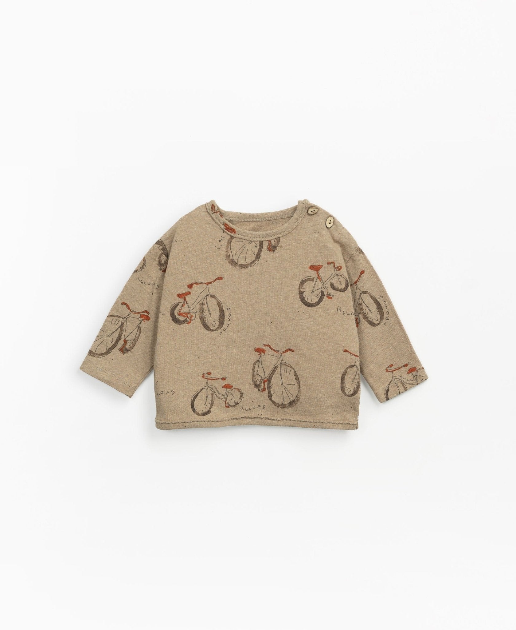 T-SHIRT BICICLETTA FANGO PLAY UP - Angel Luxury