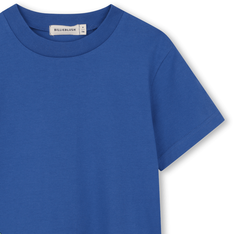 T - SHIRT BLU CON STAMPA SUL RETRO BILLIEBLUSH - Angel Luxury