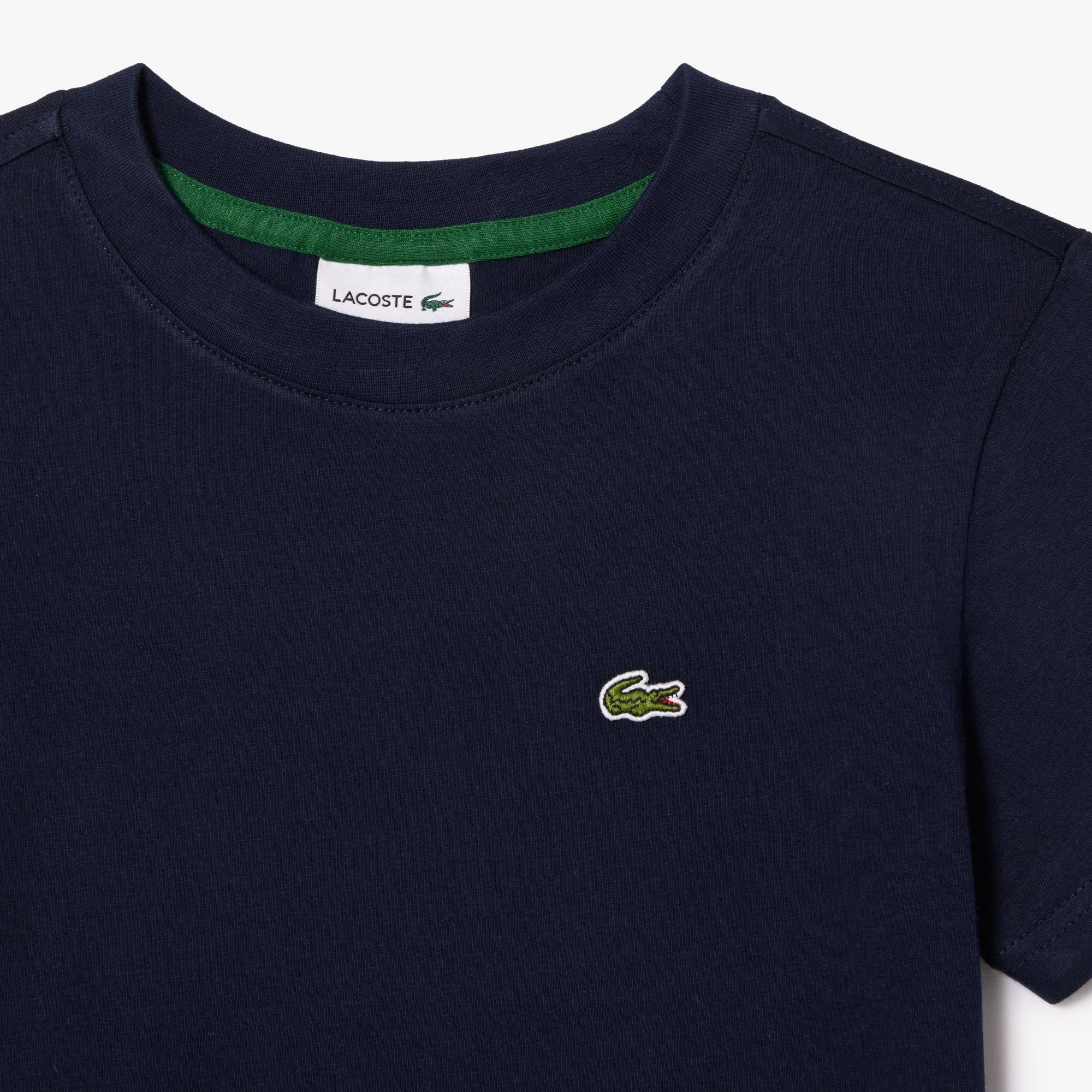 T - SHIRT BLU LACOSTE - Angel Luxury