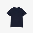 T - SHIRT BLU LACOSTE - Angel Luxury