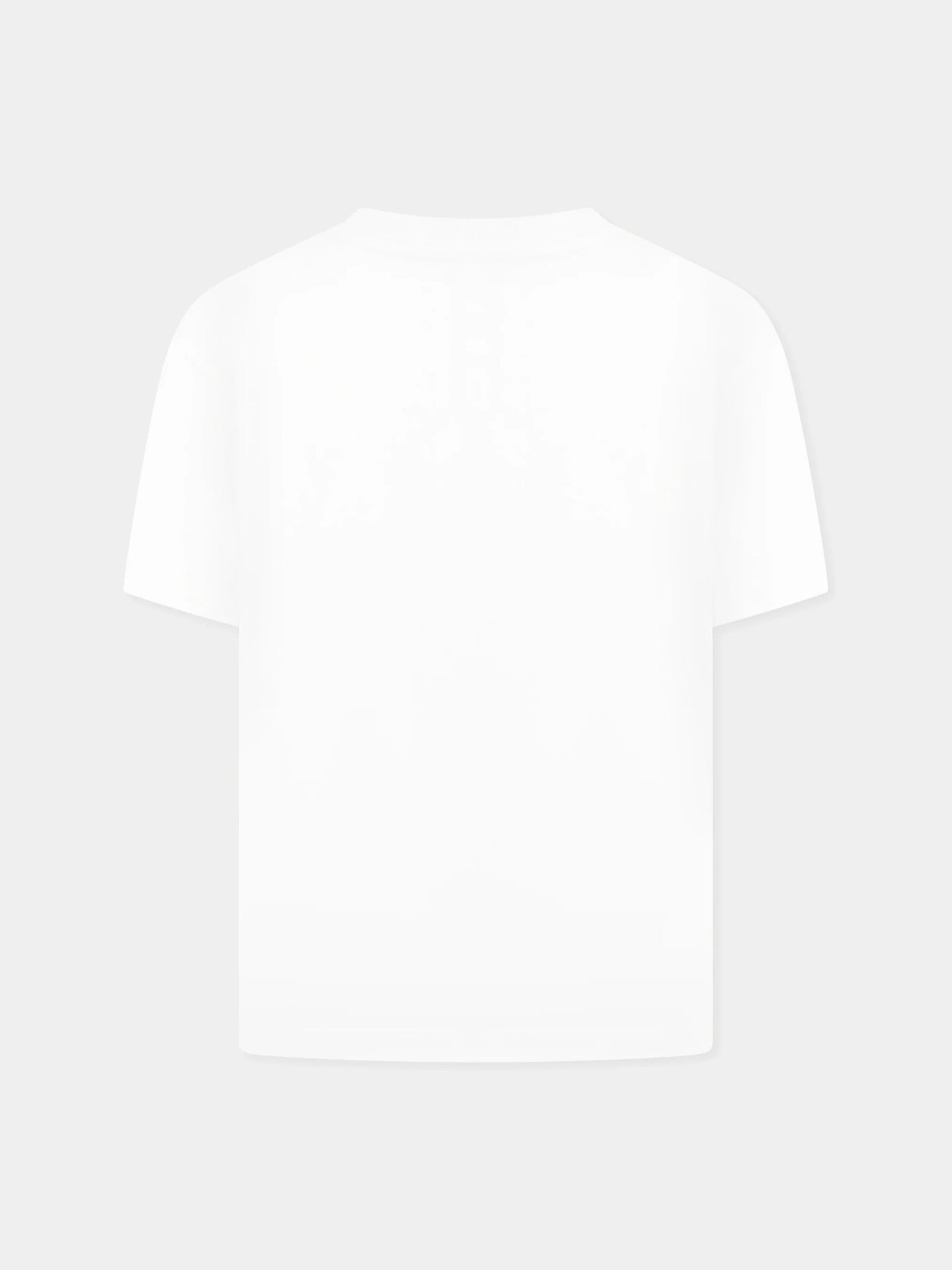 T - SHIRT CON DECORO MANO ROSSA STELLA MCCARTNEY - Angel Luxury