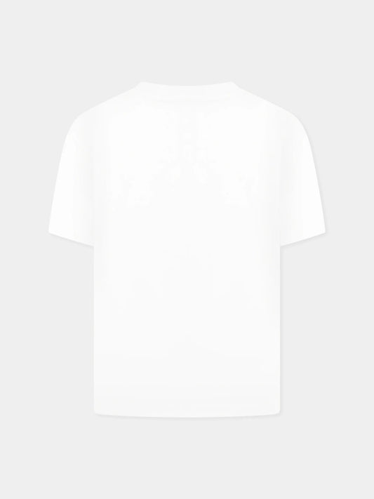 T - SHIRT CON DECORO MANO ROSSA STELLA MCCARTNEY - Angel Luxury