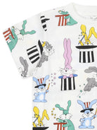 T - SHIRT CON FANTASIA DEL CONIGLIO MAGO STELLA MCCARTNEY - Angel Luxury