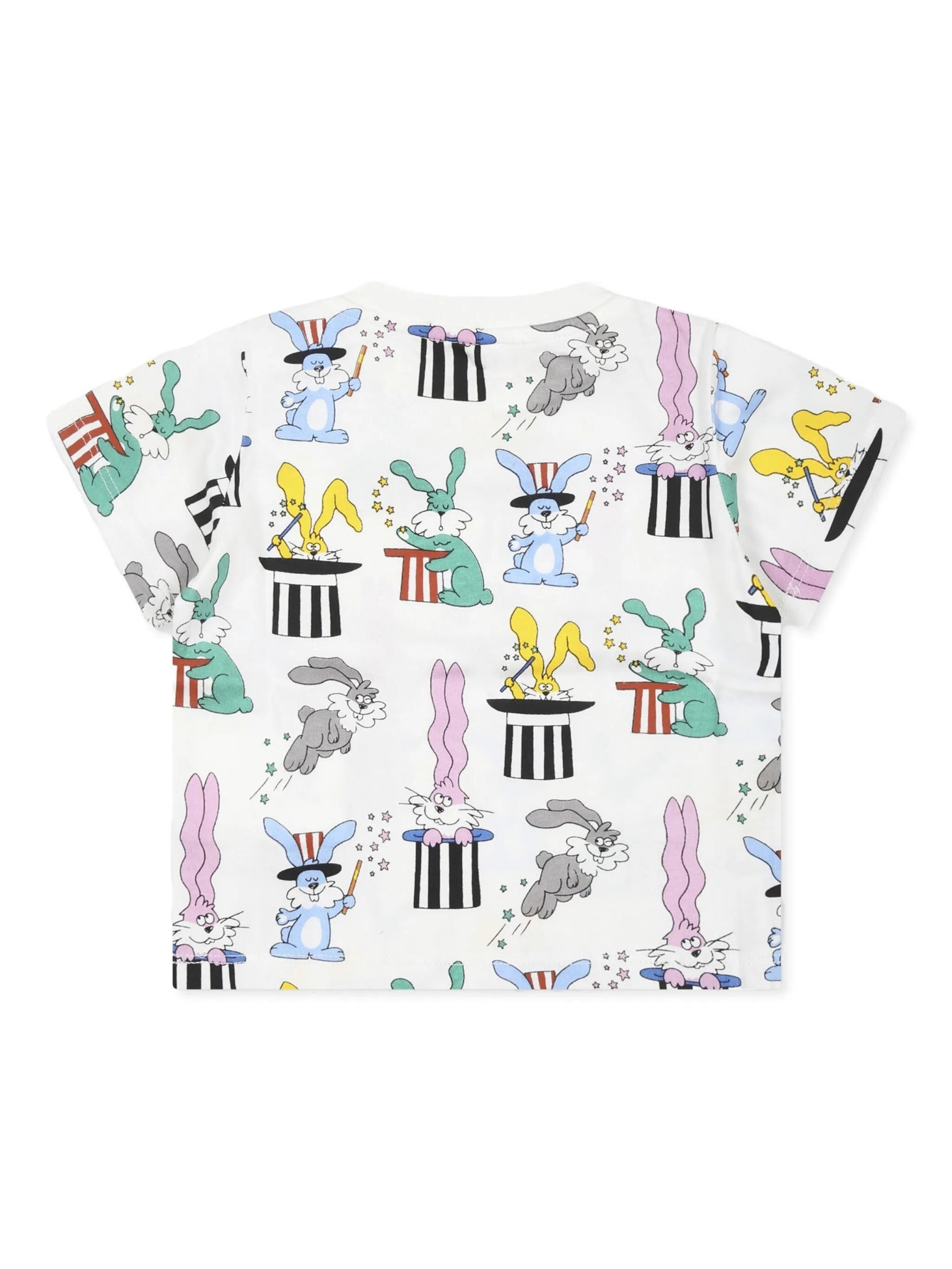 T - SHIRT CON FANTASIA DEL CONIGLIO MAGO STELLA MCCARTNEY - Angel Luxury