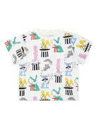 T - SHIRT CON FANTASIA DEL CONIGLIO MAGO STELLA MCCARTNEY - Angel Luxury