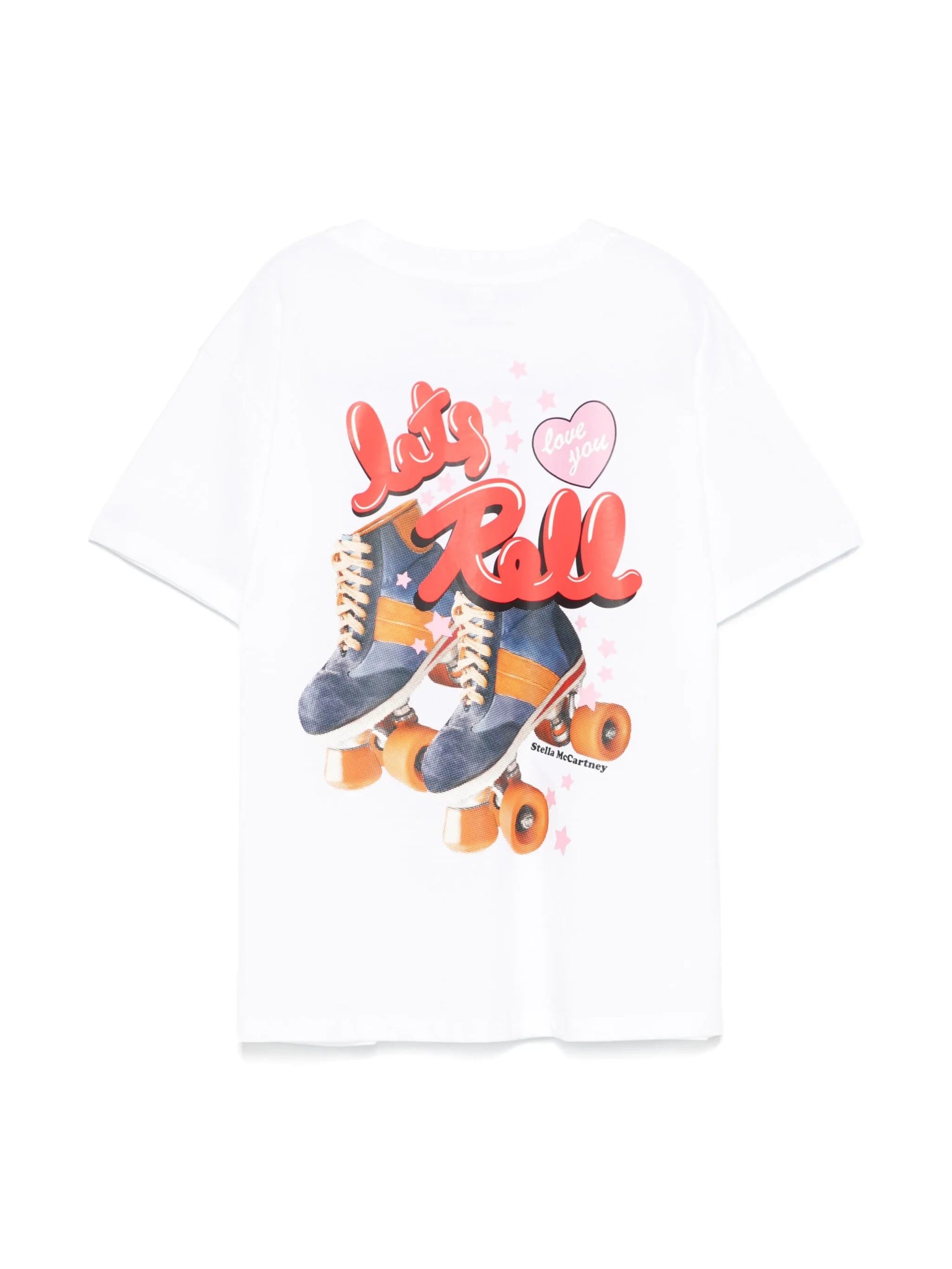 T - SHIRT CON FANTASIA PATTINI STELLA MCCARTNEY - Angel Luxury