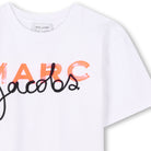 T - SHIRT CON LOGO ARANCIO FLUO MARC JACOBS - Angel Luxury