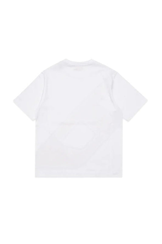 T - SHIRT CON LOGO MACRO D DIESEL - Angel Luxury