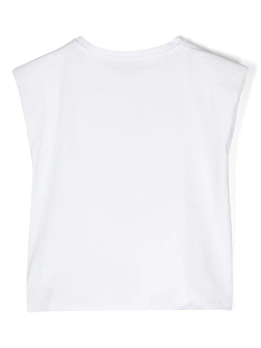 T - SHIRT CON LOGO MISS BLUMARINE - Angel Luxury