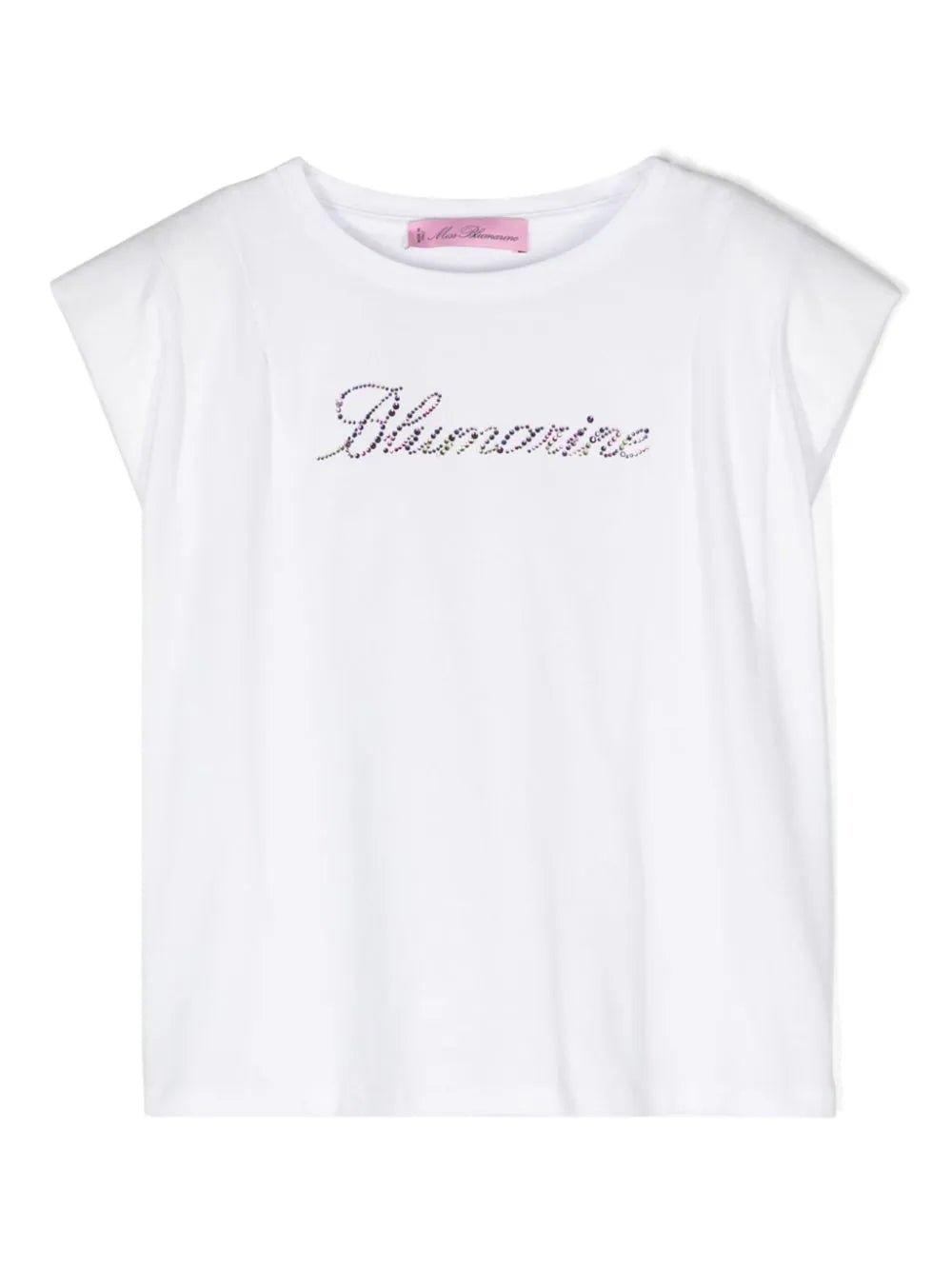 T - SHIRT CON LOGO MISS BLUMARINE - Angel Luxury