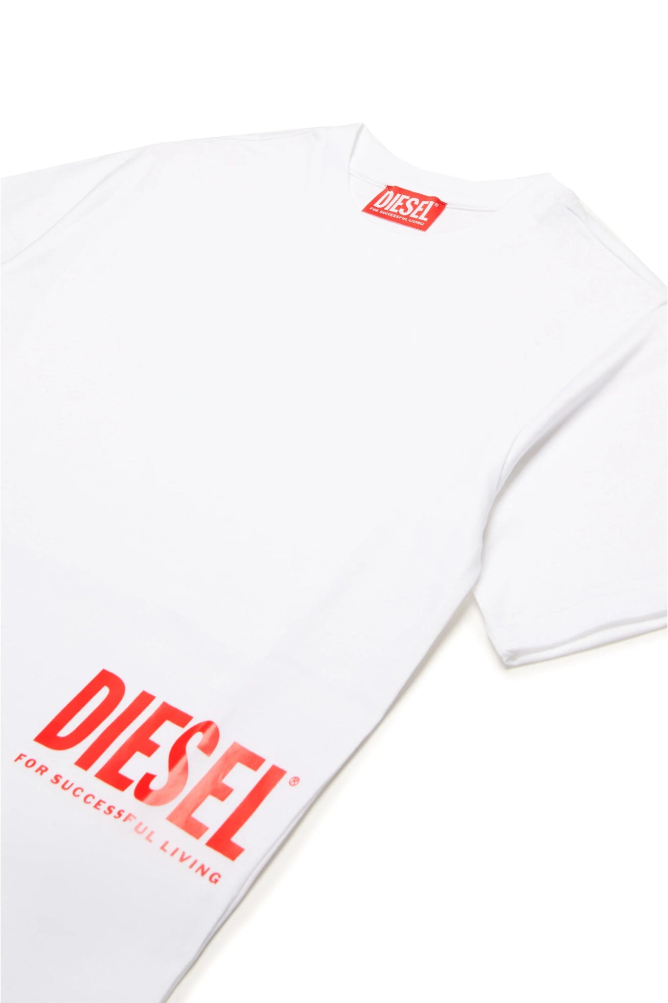 T - SHIRT CON LOGO ROSSO DIESEL - Angel Luxury