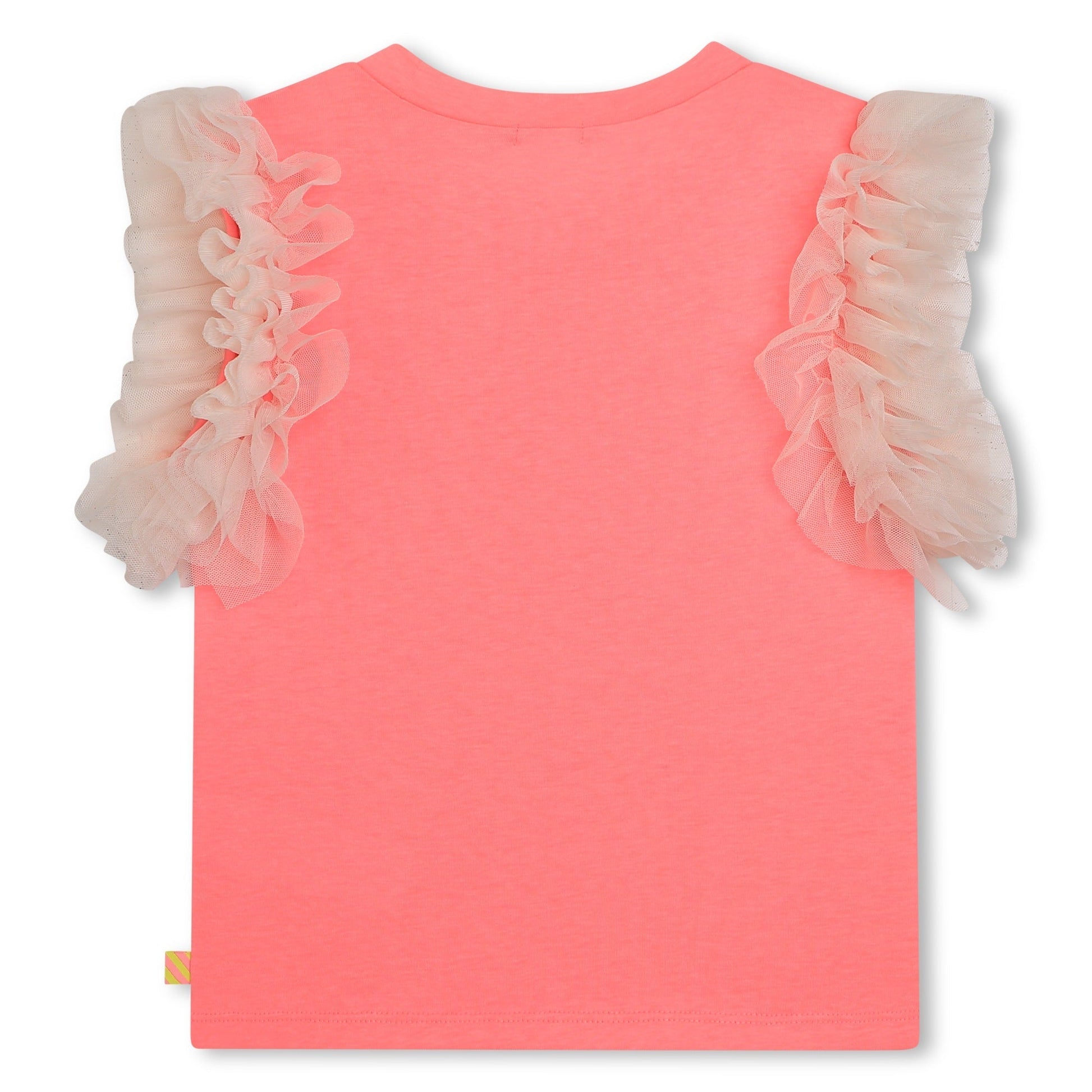 T - SHIRT CON MANICHE IN TULLE BILLIEBLUSH - Angel Luxury