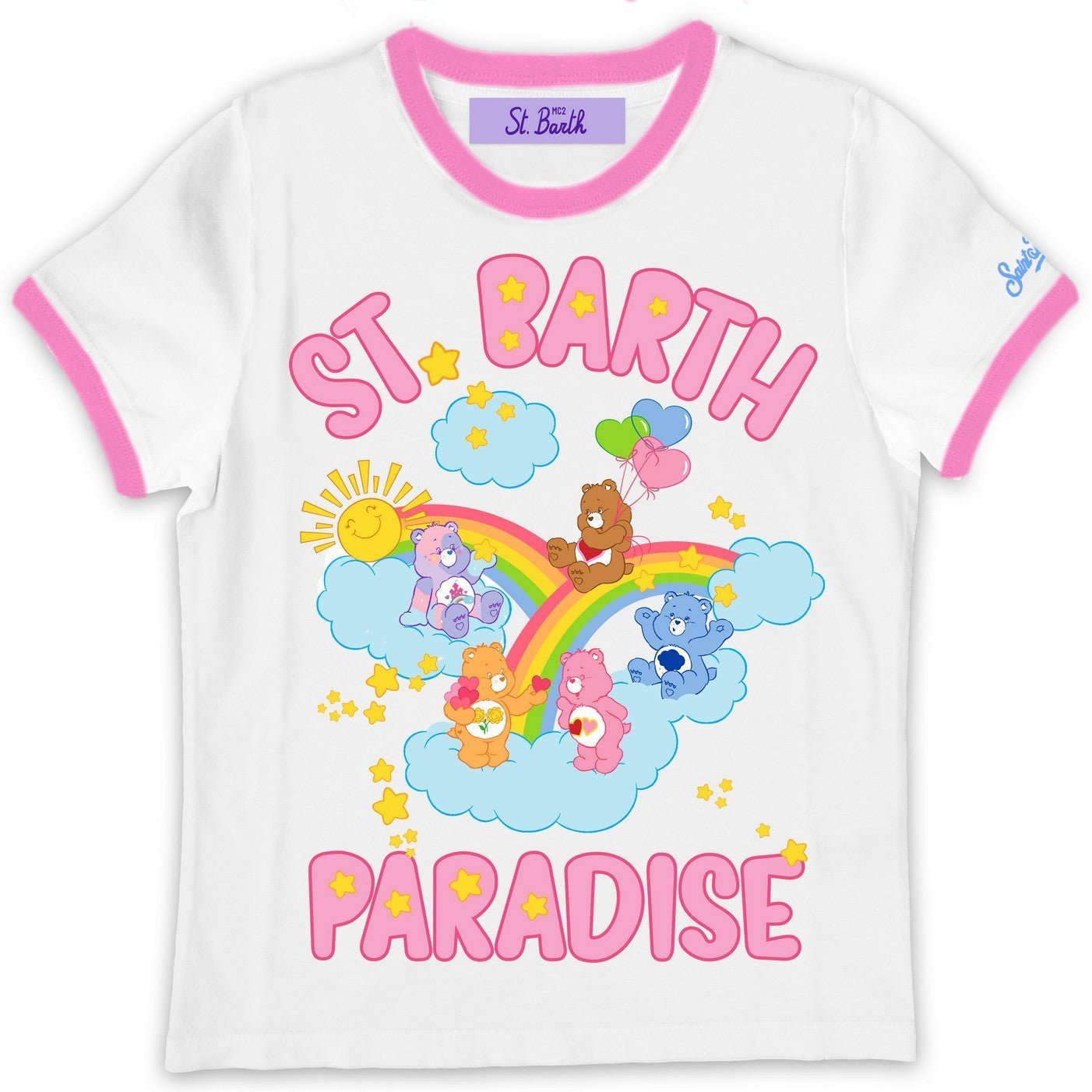 T - SHIRT CON ORSACCHIOTTI MC2 SAINT BARTH - Angel Luxury