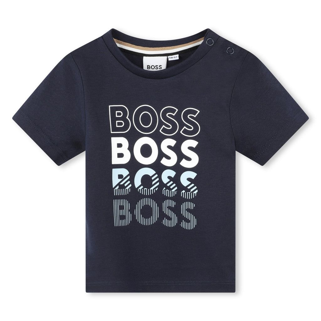 T - SHIRT CON SCRITTE BOSS - Angel Luxury