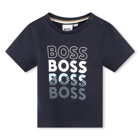 T - SHIRT CON SCRITTE BOSS - Angel Luxury