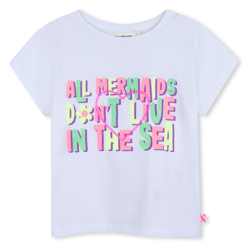 T - SHIRT CON STAMPA BILLIEBLUSH - Angel Luxury