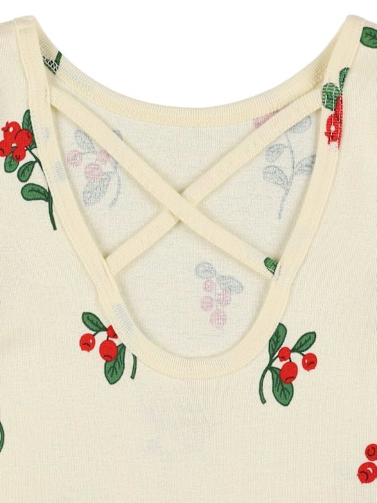 T - SHIRT CON STAMPA FLOREALE MINI RODINI - Angel Luxury
