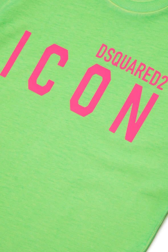 T - SHIRT CON STAMPA ICON FLUO - Angel Luxury