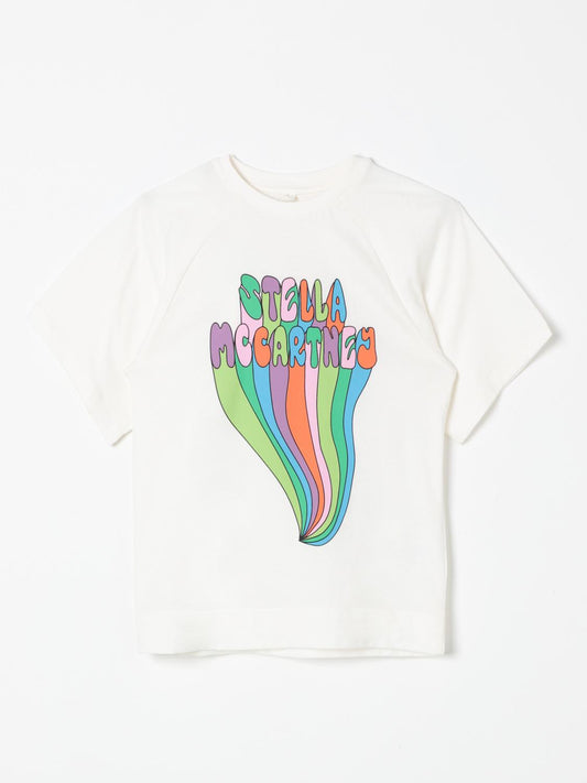 T - SHIRT CON STAMPA MULTICOLOR STELLA MCCARTNEY - Angel Luxury