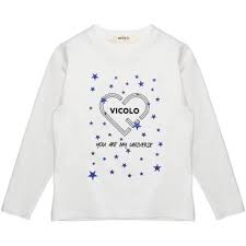 T-SHIRT CON STELLINE BLU VICOLO - Angel Luxury