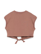 T - SHIRT CROPPED CON NODO TERRA PINKO - Angel Luxury