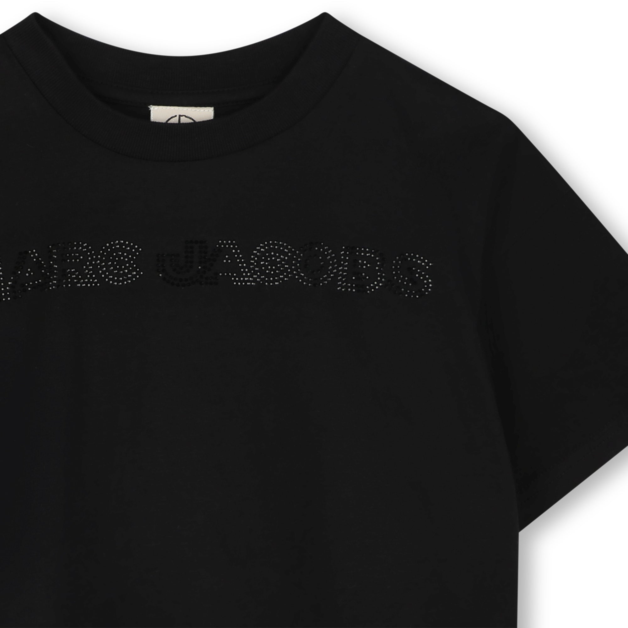 T - SHIRT CROPPED NERA MARC JACOBS - Angel Luxury