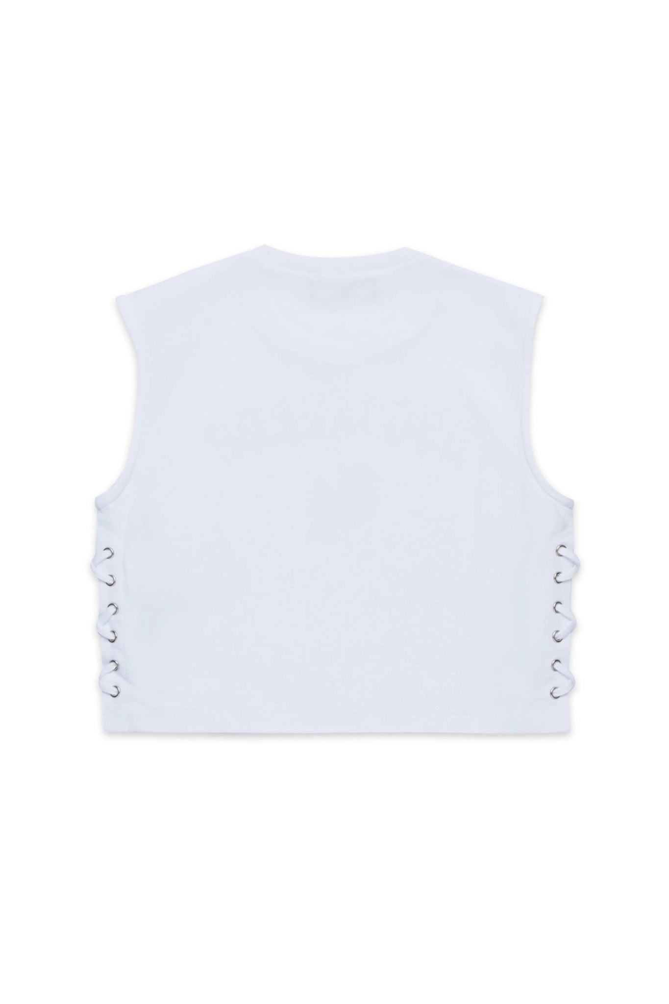 T - SHIRT CROPPED SMANICATA CON LOGO DSQUARED2 - Angel Luxury