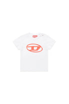 T - SHIRT DIESEL CON LOGO ROSSO - Angel Luxury