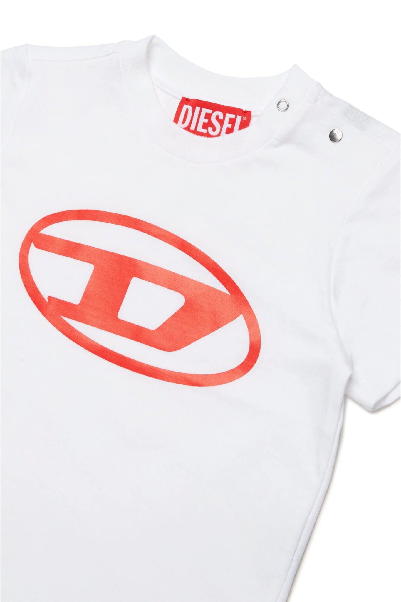 T - SHIRT DIESEL CON LOGO ROSSO - Angel Luxury