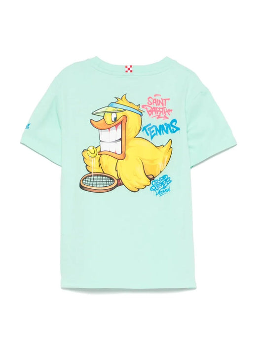 T - SHIRT DUCKY TENNIS MC2 SAINT BARTH - Angel Luxury