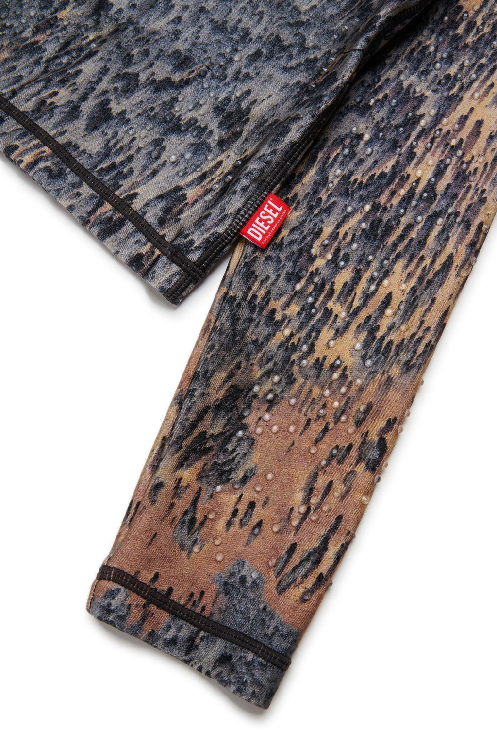 T - SHIRT ELASTICIZZATA MANICHE LUNGHE DIESEL - Angel Luxury