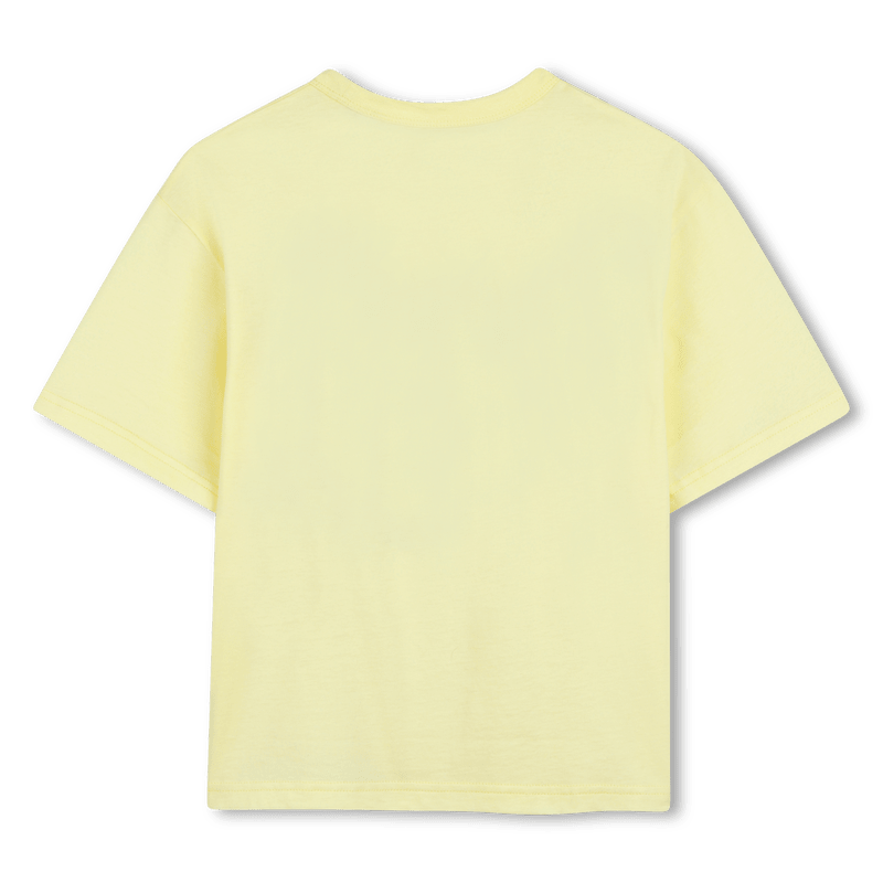 T - SHIRT GIALLA CON LOGO IN RILIEVO TIMBERLAND - Angel Luxury
