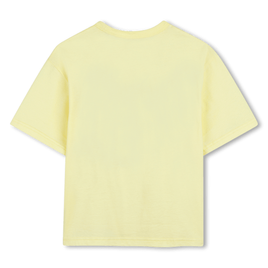 T - SHIRT GIALLA CON LOGO IN RILIEVO TIMBERLAND - Angel Luxury