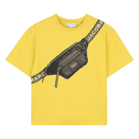 T - SHIRT GIALLA CON LOGO MARC JACOBS - Angel Luxury
