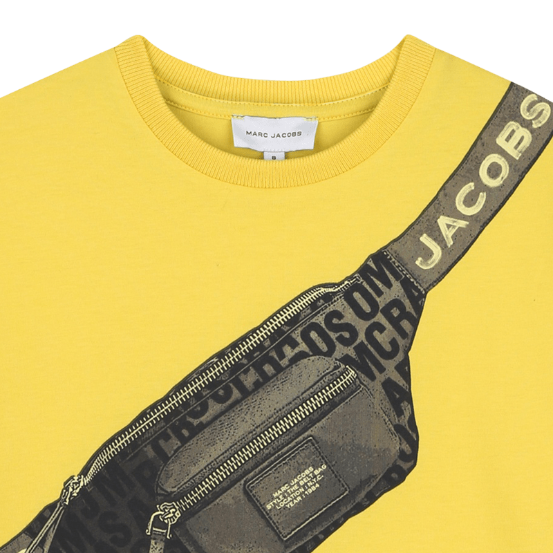 T - SHIRT GIALLA CON LOGO MARC JACOBS - Angel Luxury