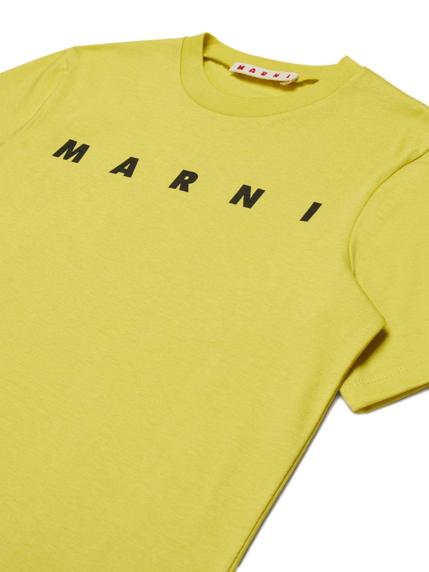 T - SHIRT GIALLA CON LOGO NERO MARNI - Angel Luxury