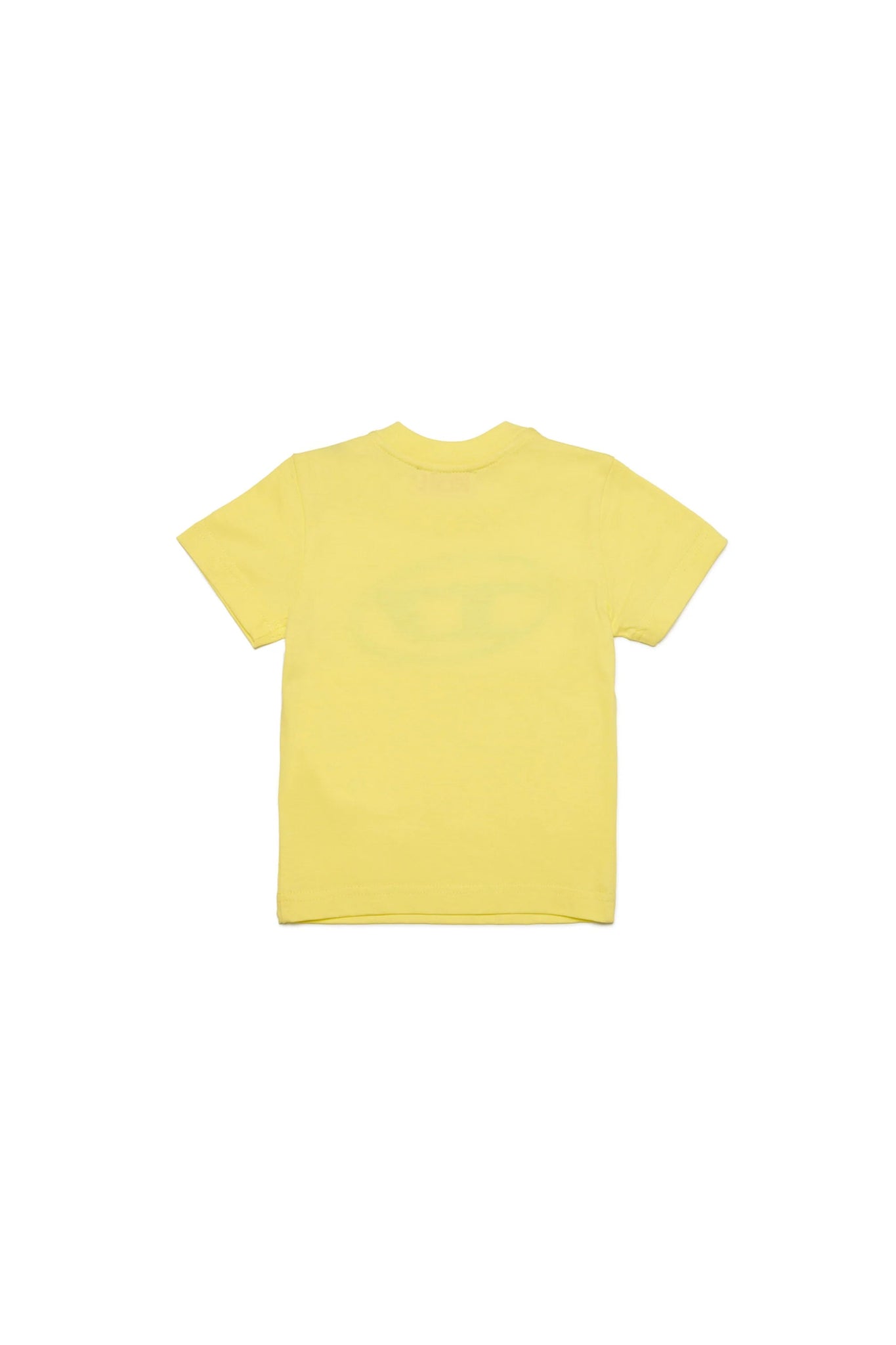 T - SHIRT GIALLA CON LOGO VERDE DIESEL - Angel Luxury