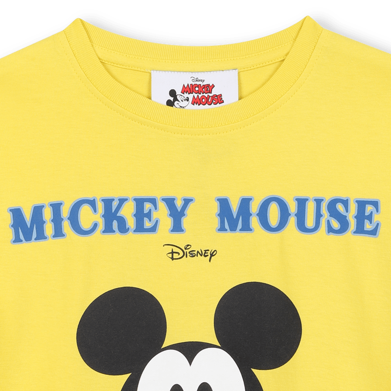 T - SHIRT GIALLA CON STAMPA TOPOLINO MARC JACOBS - Angel Luxury