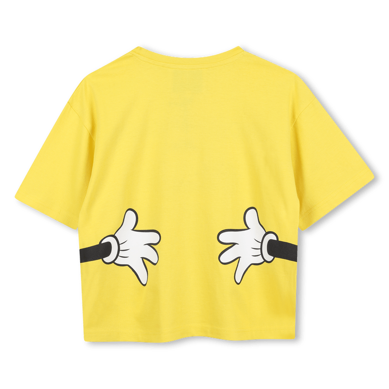 T - SHIRT GIALLA CON STAMPA TOPOLINO MARC JACOBS - Angel Luxury