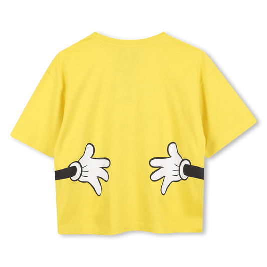 T - SHIRT GIALLA CON STAMPA TOPOLINO MARC JACOBS - Angel Luxury