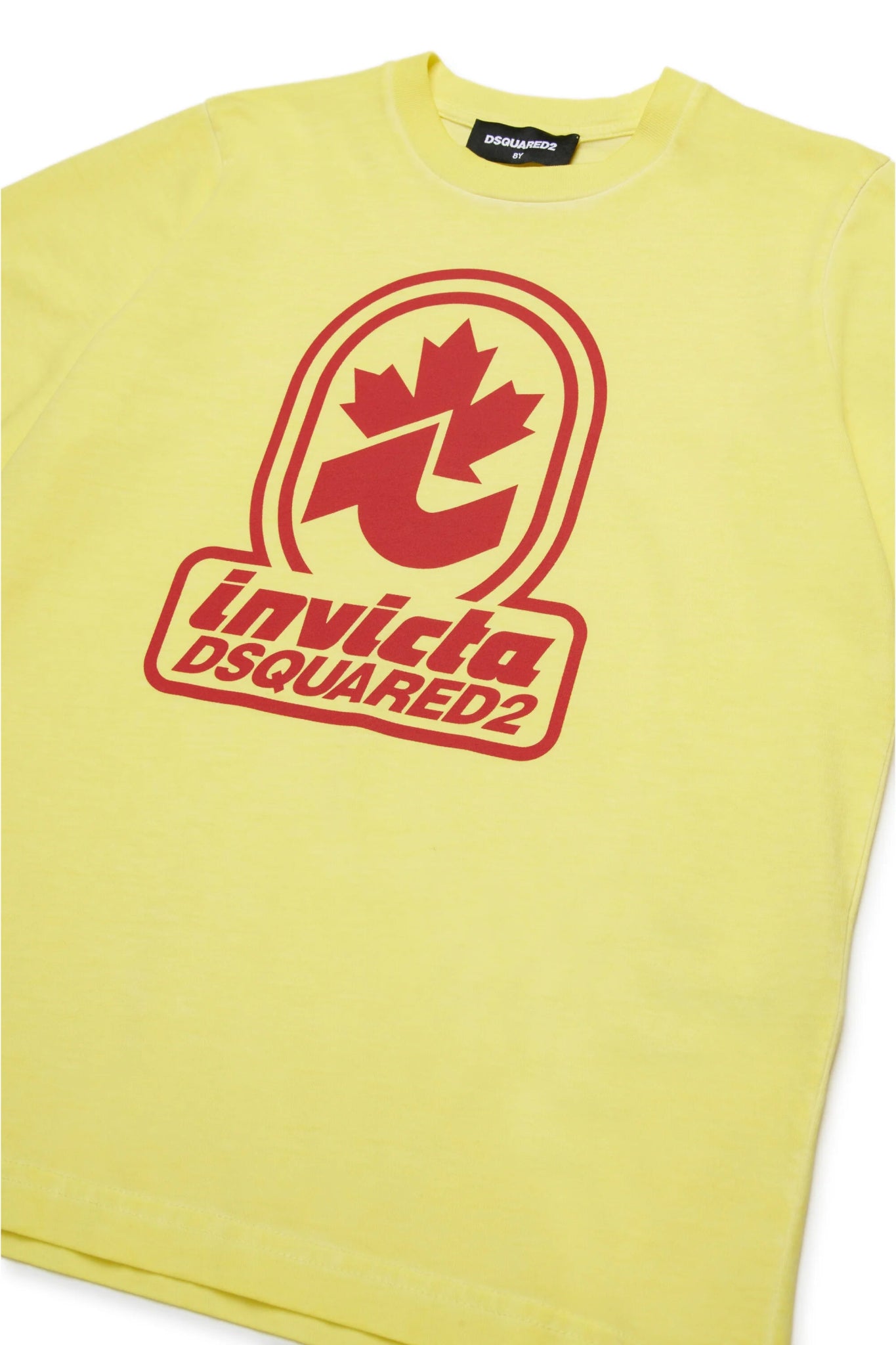 T - SHIRT GIALLA DSQUARED2 X INVICTA - Angel Luxury