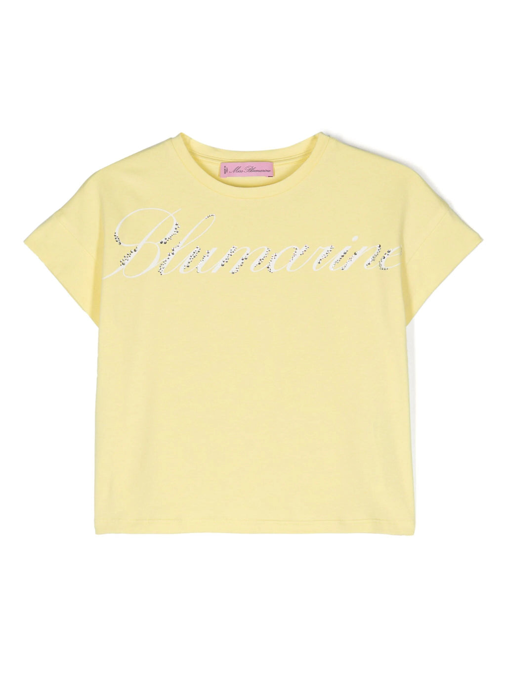 T - SHIRT GIALLA MISS BLUMARINE - Angel Luxury