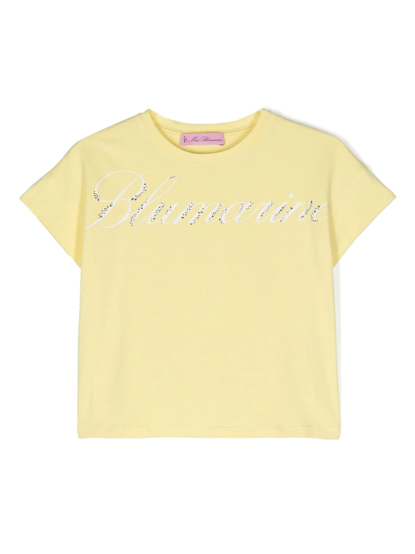 T - SHIRT GIALLA MISS BLUMARINE - Angel Luxury