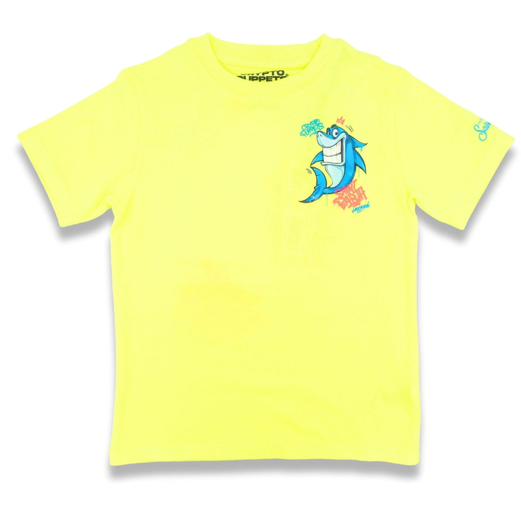 T - SHIRT GIALLA SQUALO MC2 - Angel Luxury