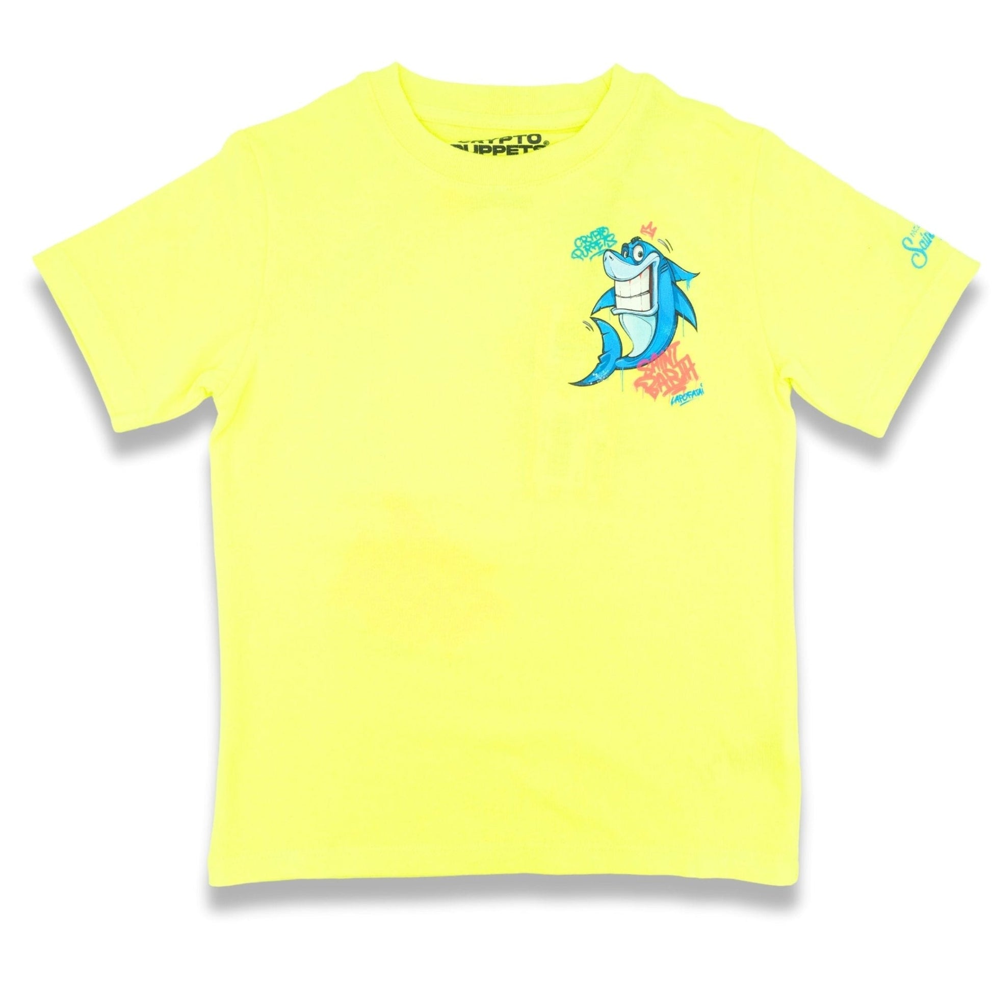 T - SHIRT GIALLA SQUALO MC2 - Angel Luxury